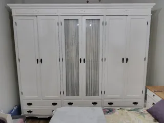 Dormitorio completo blanco