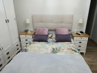 Dormitorio completo blanco