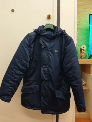 Parka Lacoste blu