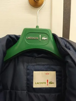Parka Lacoste blu