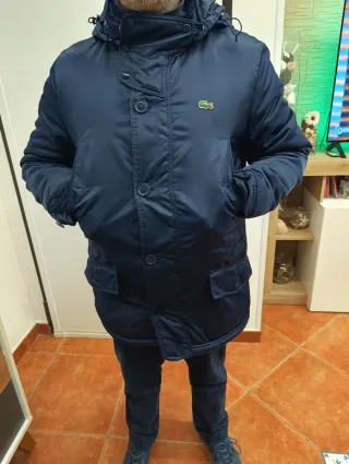Parka Lacoste blu
