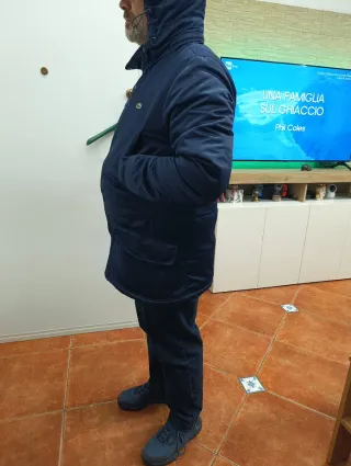 Parka Lacoste blu