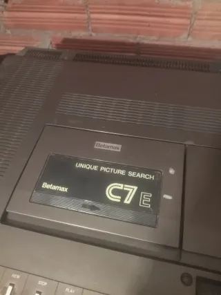 Reproductor Betamax Sony C7