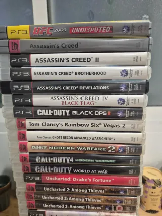 Pack de 22 juegos ps3