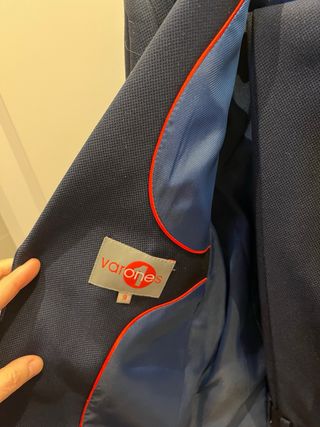 Traje comunión completo niño T9 azul marino