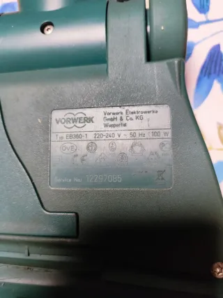 Ricambio Folletto EB360-1 vorwerk