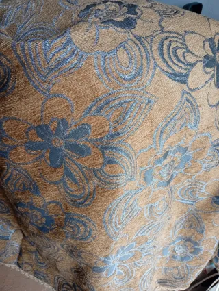 Enaguas de tela con estampado floral