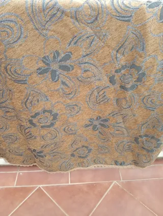 Enaguas de tela con estampado floral