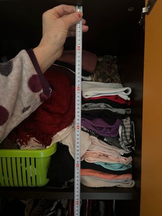 Armario Mueble Naranja Madera Mimbre