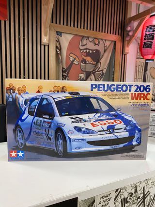 Maqueta Tamiya Peugeot 206 WRC 1:24