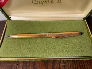 BOLÍGRAFO SÚPER T PLAQUE ORO 18Q. A ESTRENAR