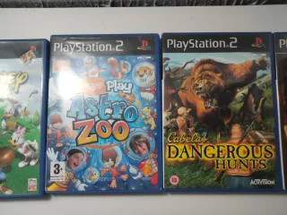 Lote 6 juegos PS2: Spider-Man, Disney Golf, etc.