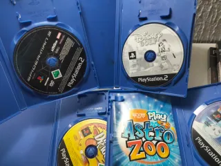 Lote 6 juegos PS2: Spider-Man, Disney Golf, etc.