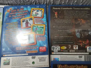 Lote 6 juegos PS2: Spider-Man, Disney Golf, etc.