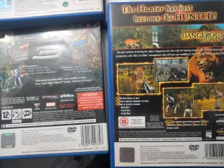 Lote 6 juegos PS2: Spider-Man, Disney Golf, etc.