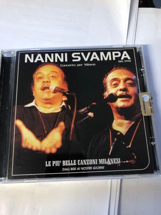 CD Nanni Svampa - Le Più Belle Canzoni Milanesi