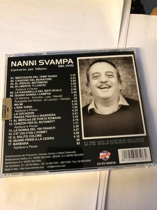 CD Nanni Svampa - Le Più Belle Canzoni Milanesi