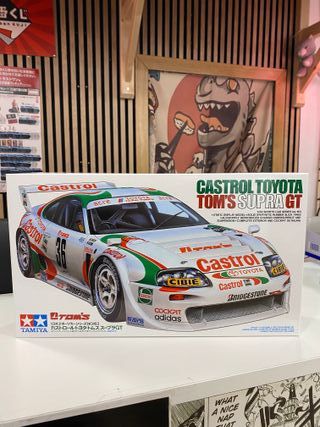 Castrol Toyota Tom ́s Supra 1:24 TAMIYA