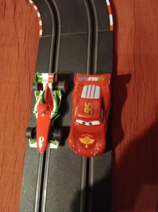 CARRERA GO CARS COCHES RAYO MCQUEEN Y FRANCHESCO