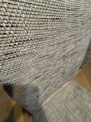 Conjunto 4 sillas de comedor tela madera