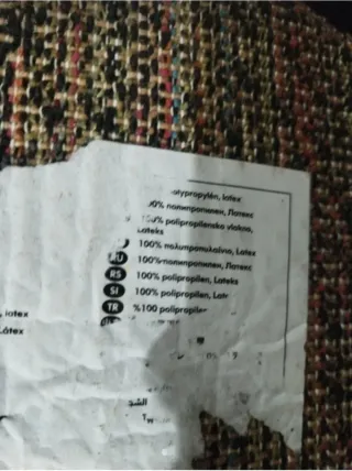 Alfombra Ikea Negra Cuadrada