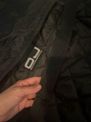 Manta para moto negra