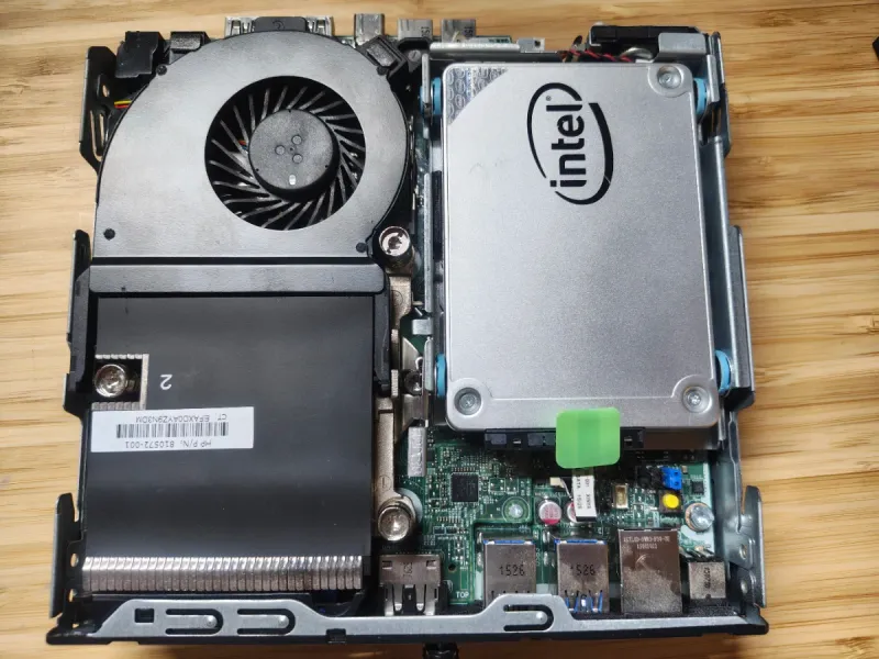 HP EliteDesk G2 Mini i5 8GB 120SSD Win 11 Pro afbeelding 2