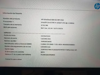 HP EliteDesk G2 Mini i5 8GB 120SSD Win 11 Pro