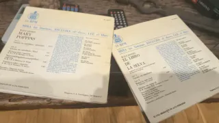 Vinilo Mary Poppins y El Libro de la Selva