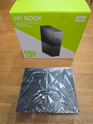 2 x WD My Book 8TB Disco Duro Externo