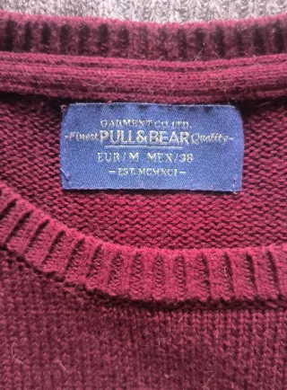 Jersey cuello redondo estampado