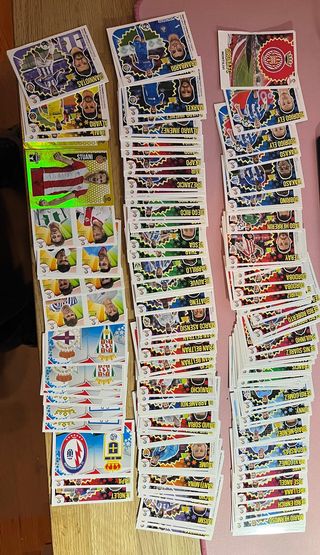 Lote 120 cromos Liga Este Panini 18-19