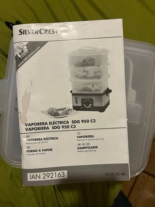 Vaporera Eléctrica SilverCrest Nueva