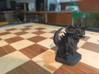 Piezas de ajedrez personalizables