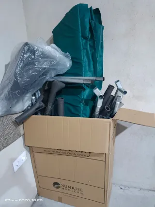 Cama elástica 2m con red de seguridad