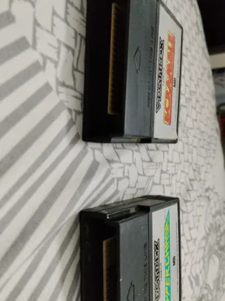 2 Cassettes Vectrex MB: Scramble y Hyper Chase