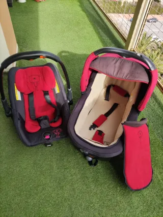 Carro Jané 3 piezas: Silla, Capazo y Maxicosi