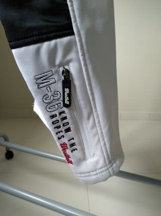 Giubbotto Westhill bianco e nero