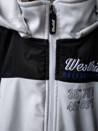 Giubbotto Westhill bianco e nero