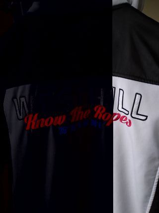 Giubbotto Westhill bianco e nero