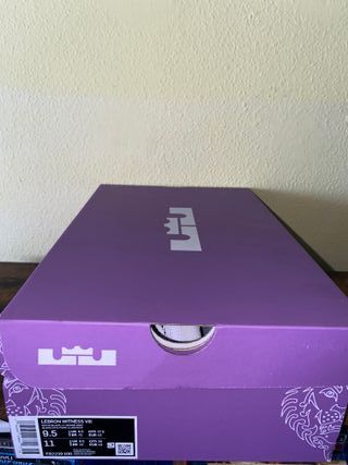 Zapatillas LeBron Witness 8 Talla 42-43 Gris