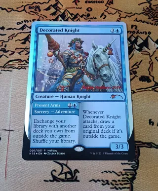 CARTA MAGIC FOIL - DECORATED KNIGHT