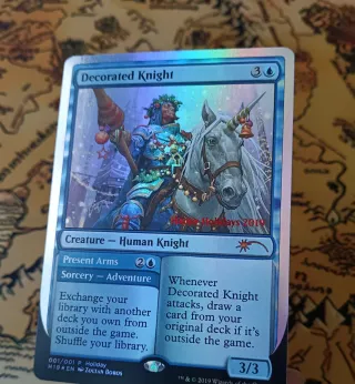 CARTA MAGIC FOIL - DECORATED KNIGHT