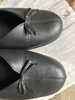 Zapatos planos piel mujer 40