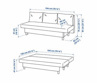 Ambos Sofás Cama Gris 3 Plazas + Almacenaje