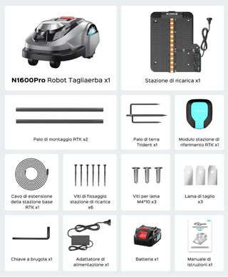 Robot Cortacésped YARDCARE N1600PRO