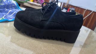 Zapatos plataforma Corina Talla 37 Negros
