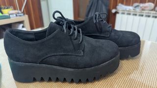 Zapatos plataforma Corina Talla 37 Negros