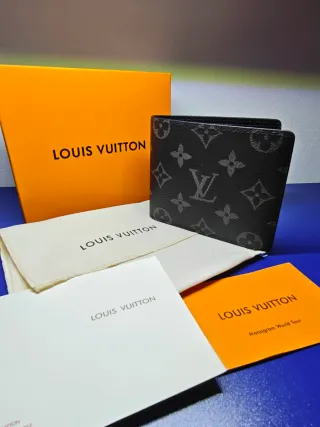Cartera Louis Vuitton Gris