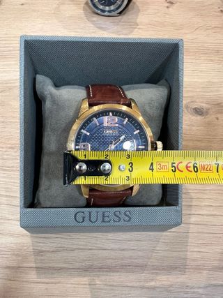 Reloj Guess Dorado y Marrón